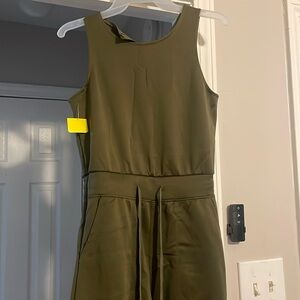Spandex Olive 🫒 Green Jumpsuit